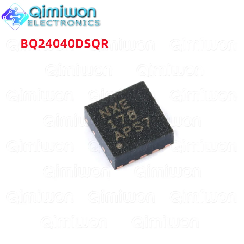 

10pcs BQ24040DSQR NXE WSON-10 1A Lithium Battery Charger Cip