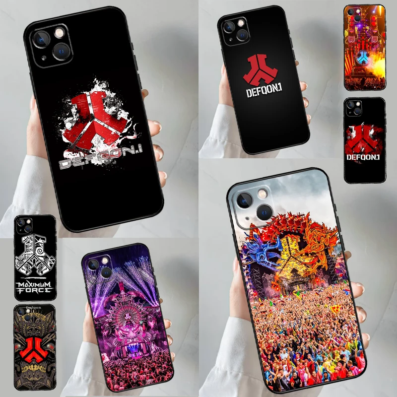 Чехол-бампер Defqon 1 для iPhone 14 11 12 13 Pro Max X XS XR 8 7 Plus SE 2020