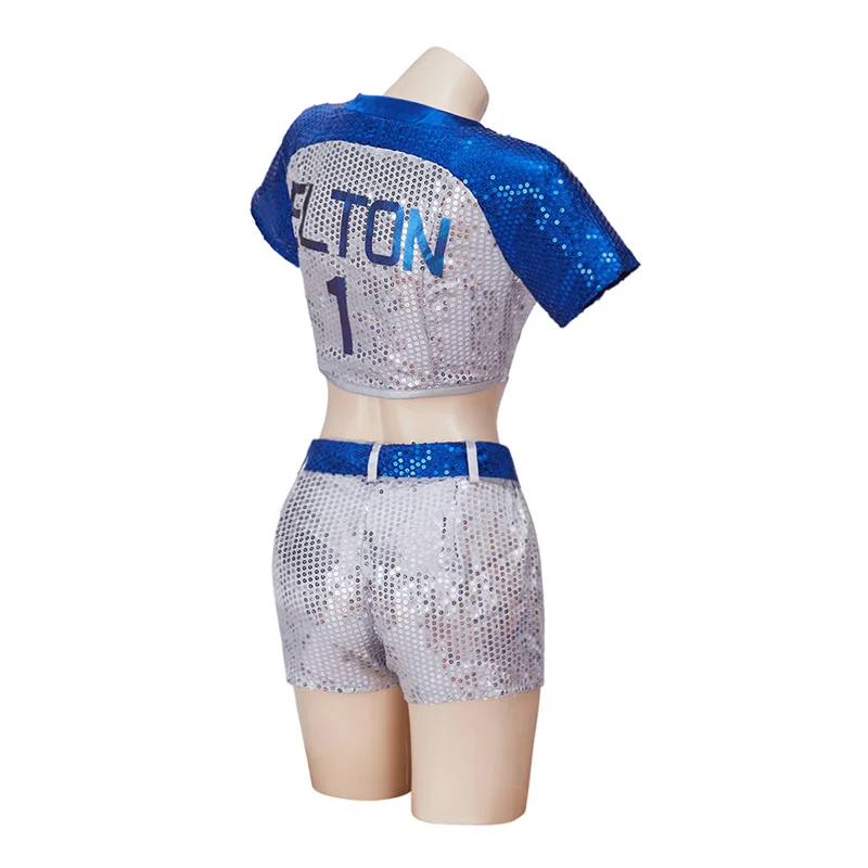 Костюм для косплея Элтона Джона доджерса из фильма сексуальная бейсбольная