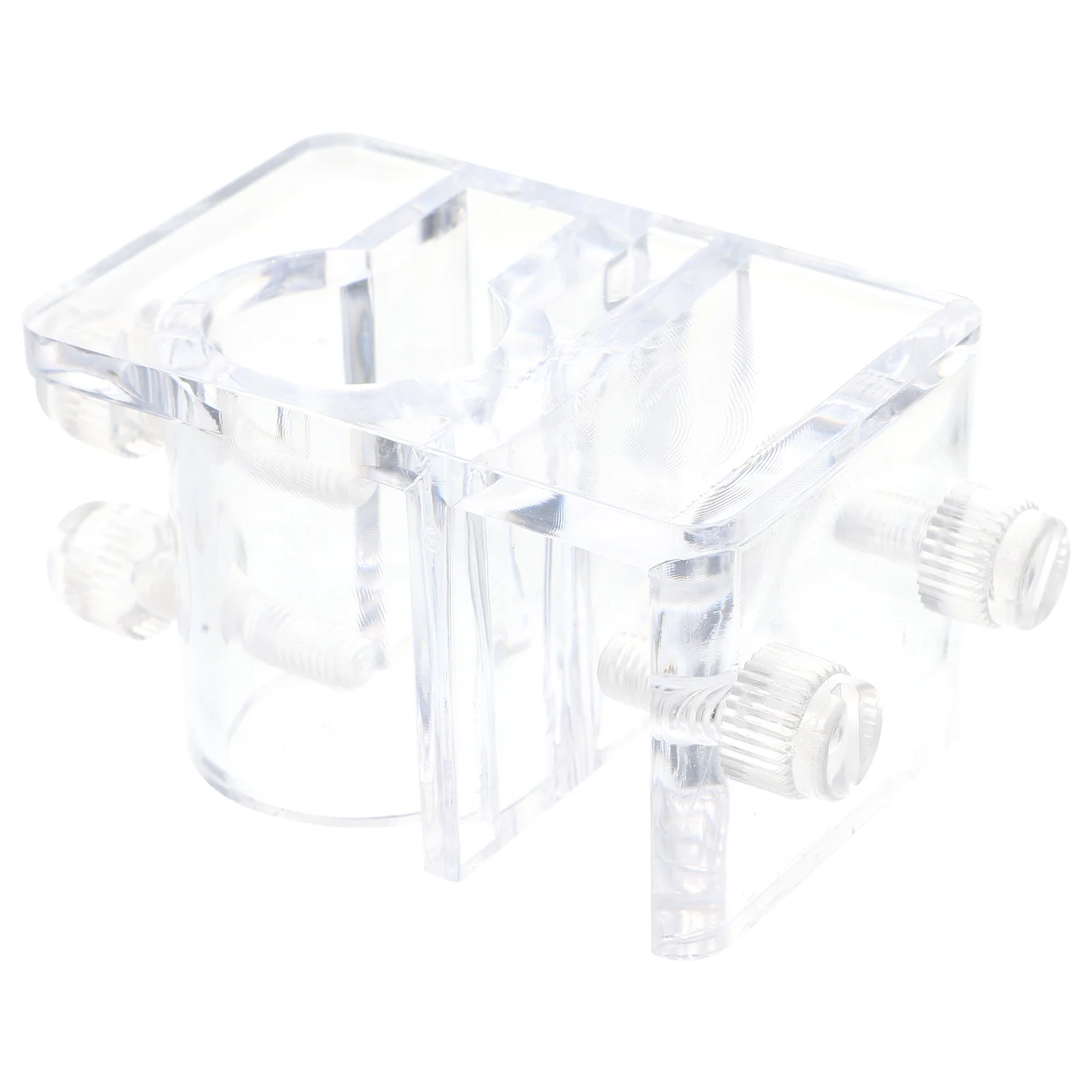 

Water Hose Pipe Holder Clamp Acrylic Aquariumtank Fixation Sturdy Accessory Tools Accessories Fixing