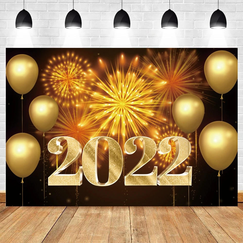 

Merry Christmas and Happy New Year Party Birthday Party Photography Background Gorgeous Fireworks Starry Night Background Vinyl