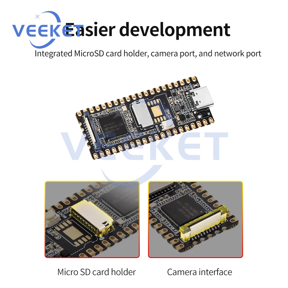 Luckfox Pico RV1103 Linux разрабатываемая плата без Ethernet Type-C