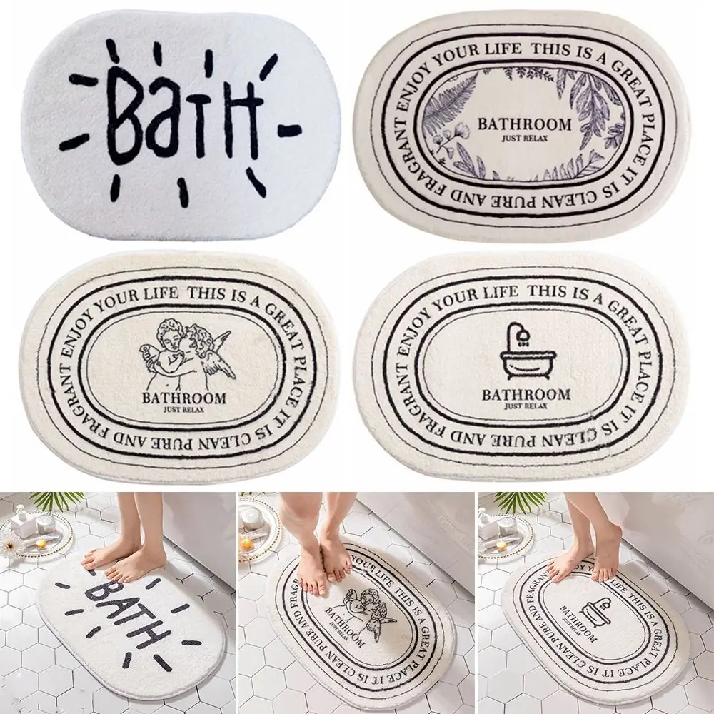 

Домашний Нескользящий Впитывающий Коврик INS Стильный коврик, входной коврик, коврики для ванной