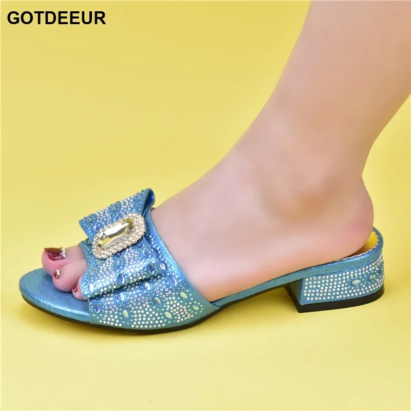 

Новое поступление, женская свадебная обувь, нигерийские женские туфли-лодочки, итальянская Роскошная обувь Eleagnt, женские туфли и сандалии