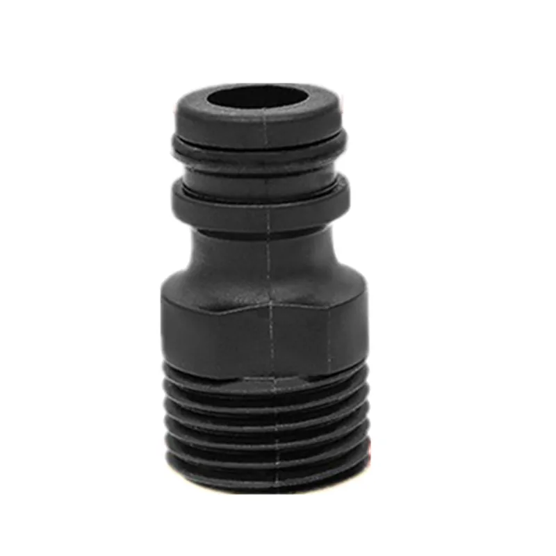 

2pcs 1/2" Plastic Male Threaded Outdoor Tap Connector Sprinkler Adaptor Hose End Fittings Garden Watering Fittings