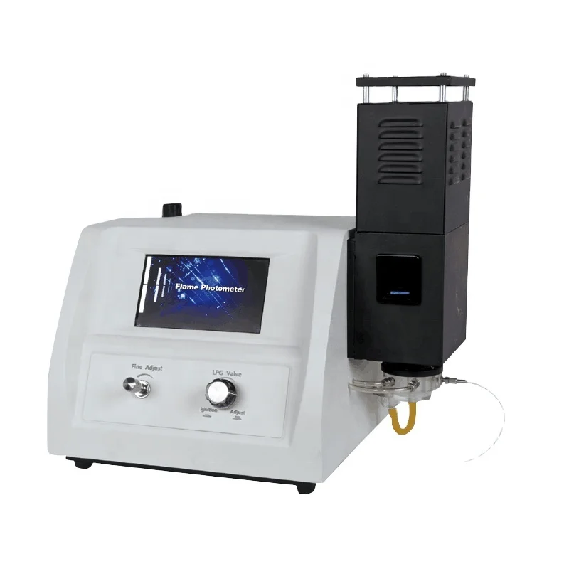 

West Tune Laboratory Digital LCD Touch Screen Flame Photometer for K, Na, Li, Ca, Ba Testing