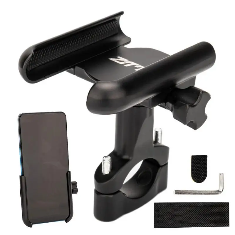 

Motorcycle Phone Mount Rotation Bicycle Motorcycle Navigation Bracket Inner Buckle Edging Handlebar Bracket Fast delivery
