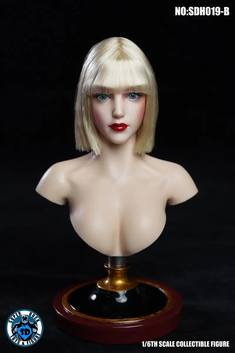 1/6 масштабная резьба по голове SUPER DUCK SDH019