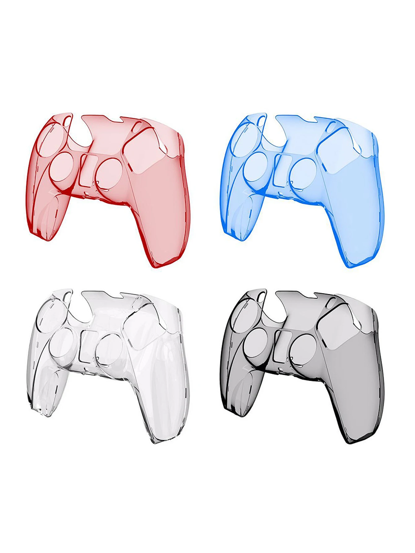 Прозрачный жесткий чехол для контроллера PS5