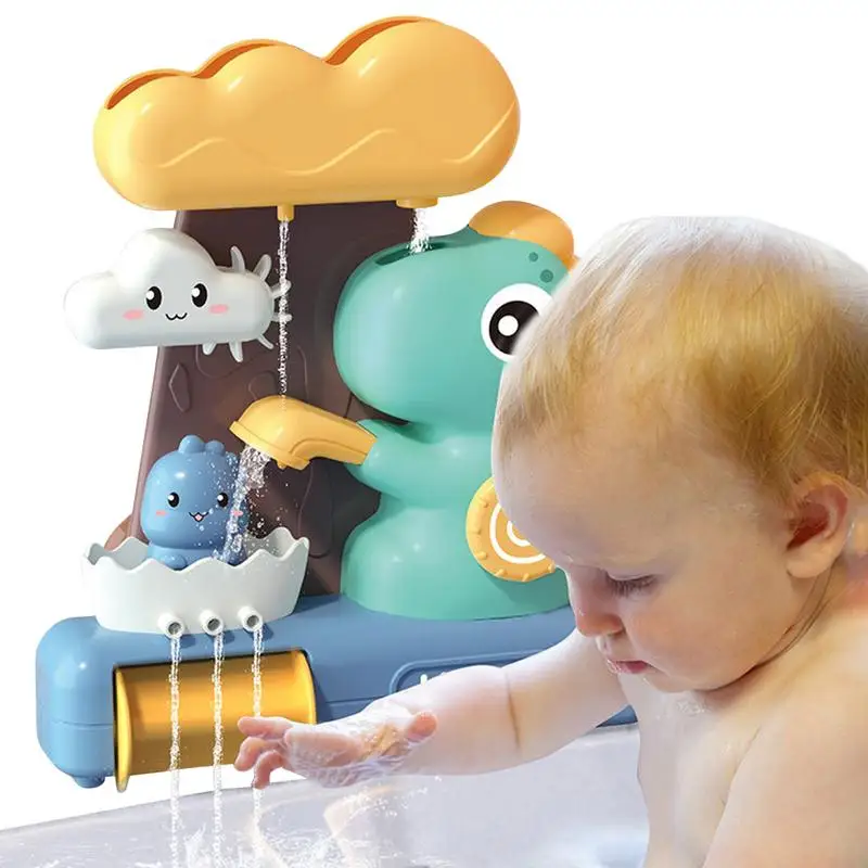 

Baby Bath Toys Shower Toys For Toddlers 1-3 Bathtub Water Toys With Suction Cups Interactive Multicolored Infant Toy For Baby