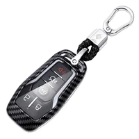 ford f 150 mondeo mustang lincoln mkz absfiber hard shell carbon fiber car remote key case cover