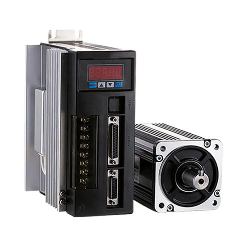 

1.8Kw AC Servo Motor 110St-M06030 220V 6N.m/3000Rpm Single-Phase Ac Drive Permanent Magnet Matched Driver AASD-25A