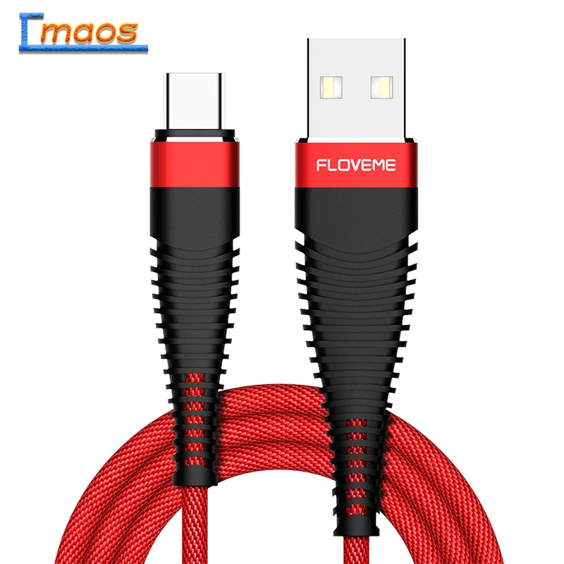 

2m USB Type C Cable For Samsung Galaxy S9 S8 Note 8 Xiaomi Mi 8 A1 Redmi Note 5 USB Type-C Cable For Huawei P20pro One Plus 5T