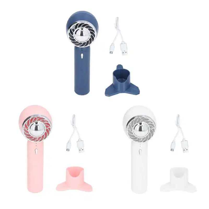 

Hand Desktop Fan Handheld Fan Powerful Wind for Office for Travel for School