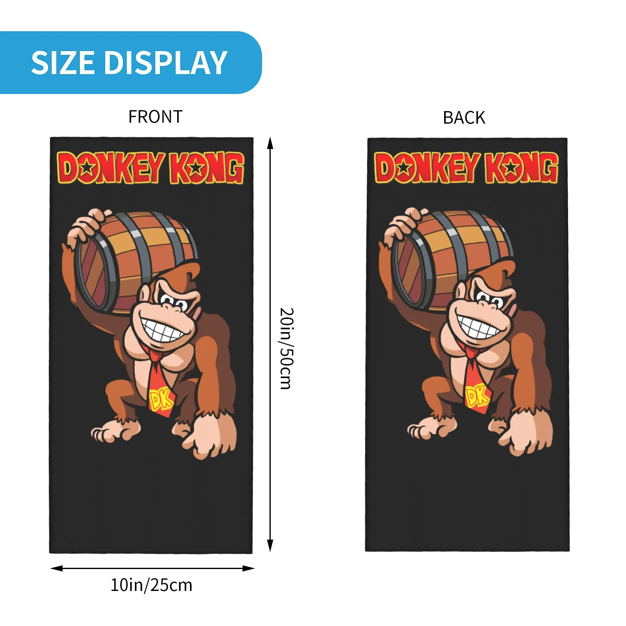 Симпатичная бандана D-Donkey Kongs на заказ гетры для пеших прогулок бега женщин и