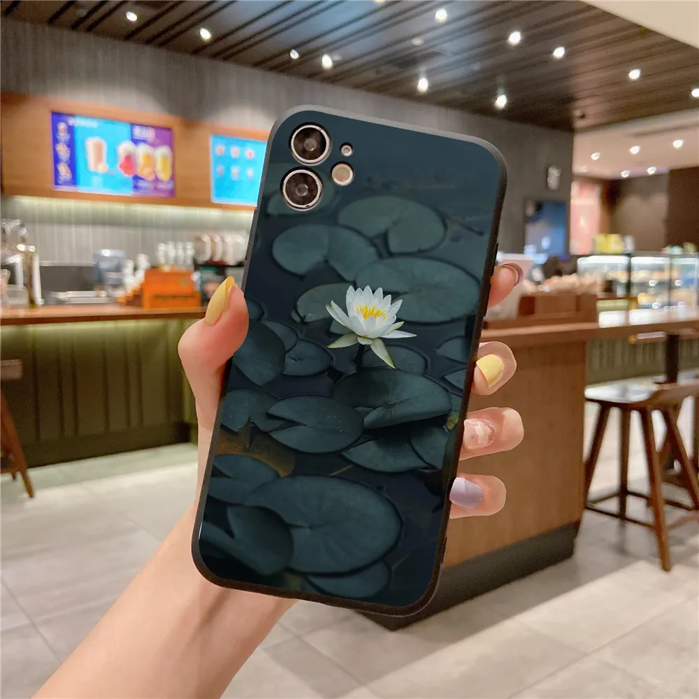 Цветочный чехол для Xiaomi Mi 12 11 Lite 5G NE 12X 11T Pro 11i Note 10 9 8 10T 9T A2 A3 Max 3 2 защитный с рисунком