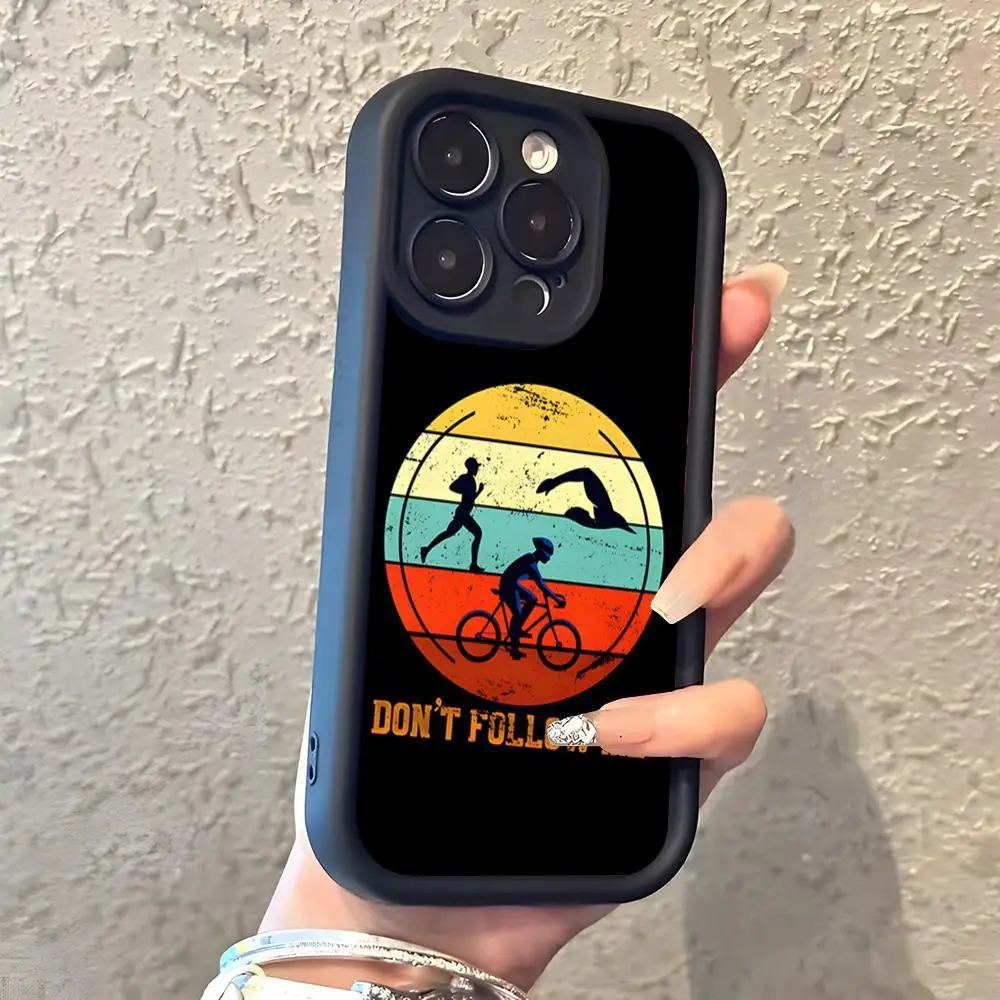 Чехол для телефона Triathlon для iPhone 17 Pro Max, 16, 15, 14 Pro Max, iPhone 13 Pro Max, 11 Plus, силиконовый чехол (art.: 3920dad2be171) - 3920dad2be171