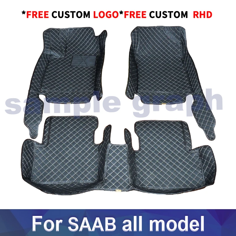 

Car Floor Mat for SAAB 95 9-3 turbo X9-7X 9-5 Wagon 95-vector 1998-2010 Car accessorie