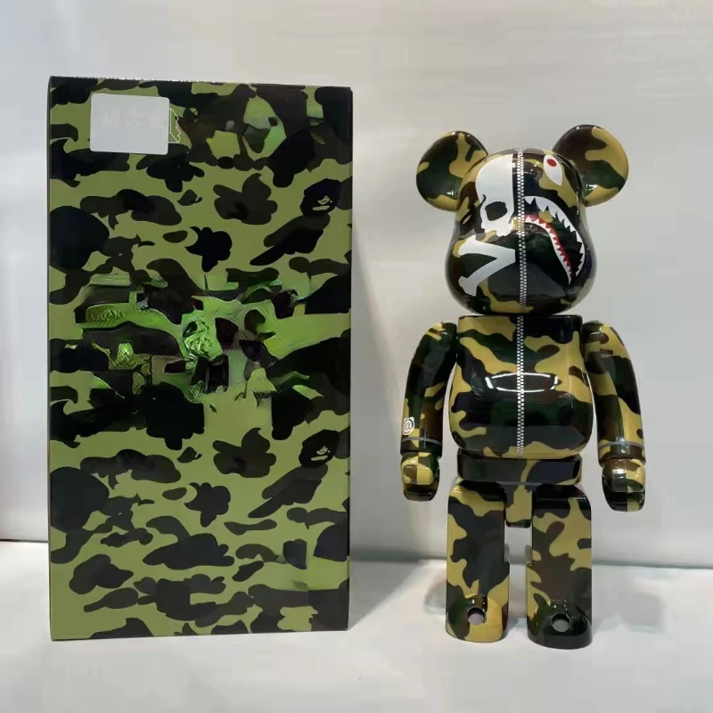 Продажа 50 стилей, Bearbricked 400%, статуэтка с медведем, фигурка с бриллиантами, игрушка, кавайный декор для комнаты, подвесная статуэтка, домашний декор