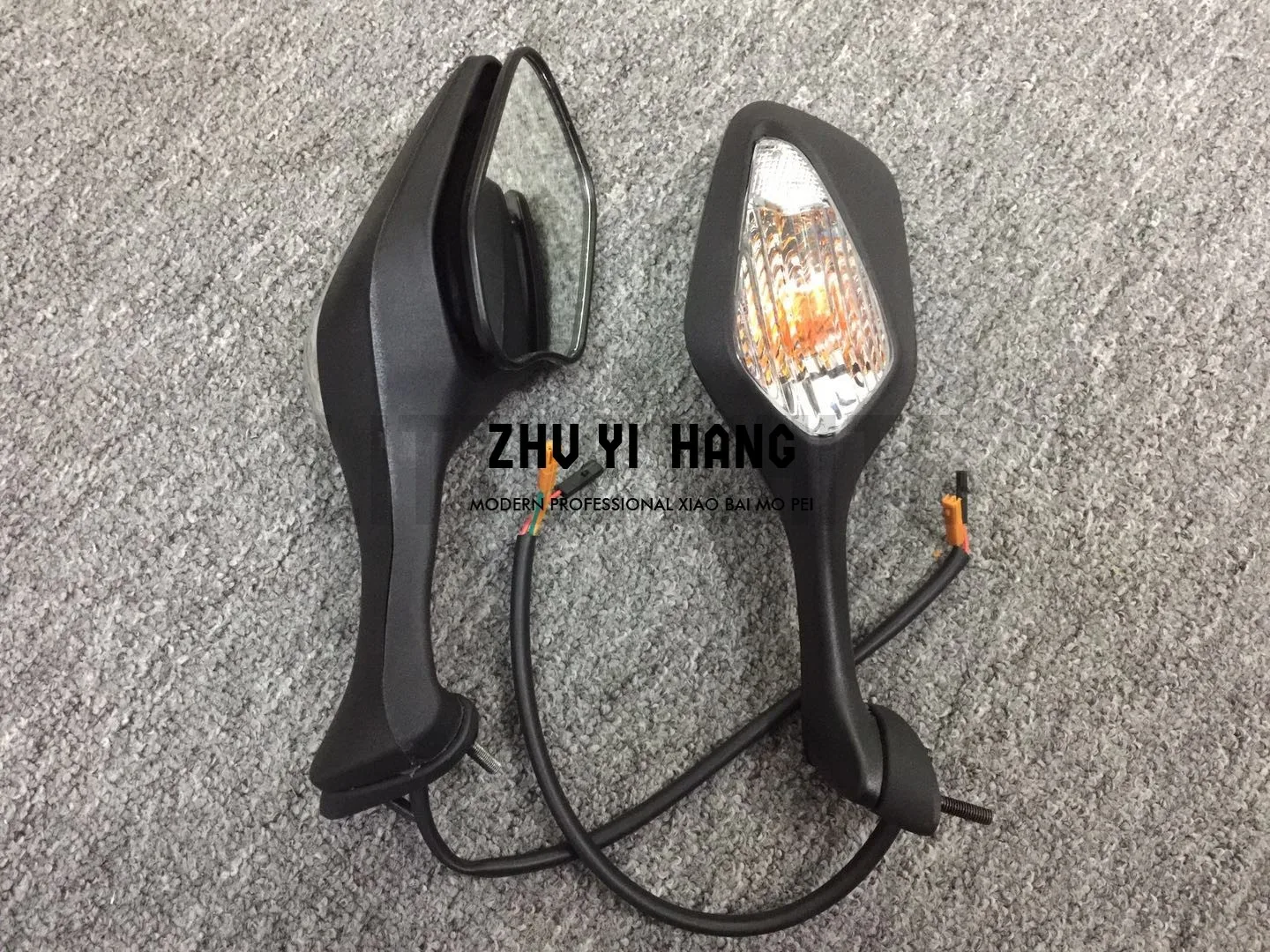 

FIT For Honda CBR1000RR 2008 2009 2010 2011 Rear View Mirrors w/Turn Signals Black
