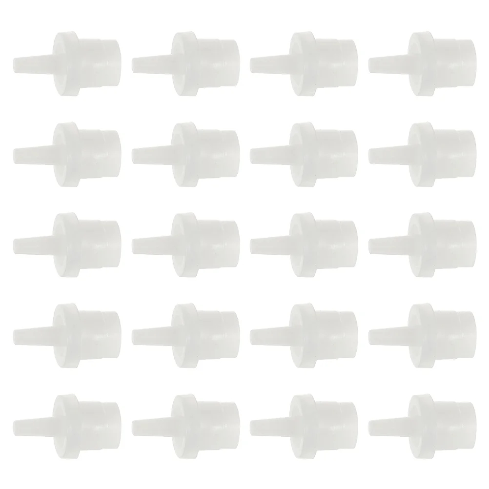

50pcs Salon Supplies Compact Portable Glue Bottle Stoppers Grafting Eyelash Glue Plugs Lash Glue Bottle Tips for Bottles