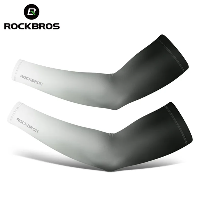 

ROCKBROS Bicycle Arm Sleeve UV Protection Breathable Elastic Non-Slip Sunscreen Comfortable Ultralight Sleeves Cycling Equipment