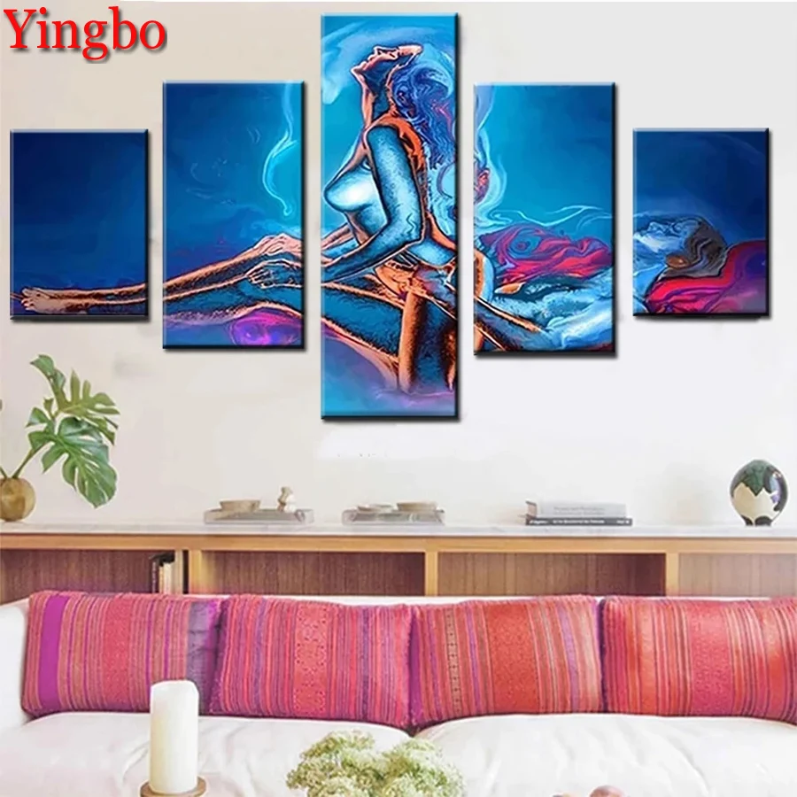 

5 шт., набор для алмазной вышивки «мужчина и женщина»