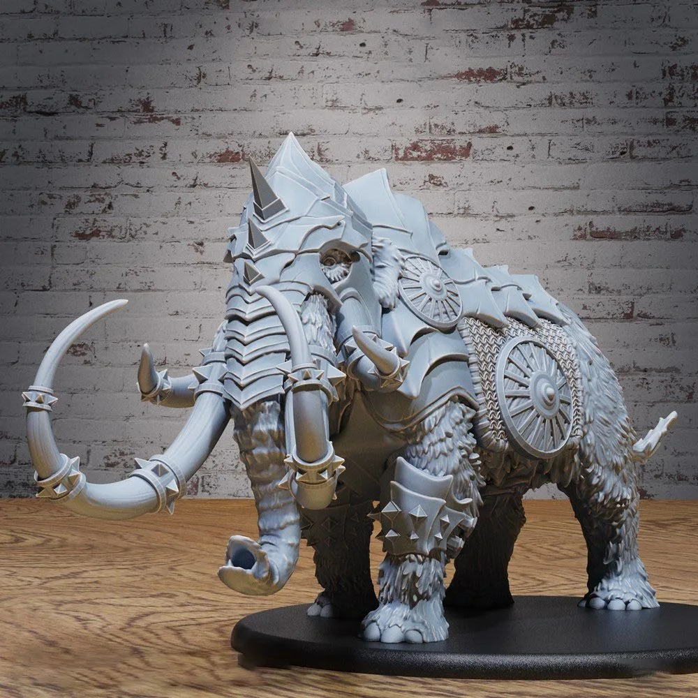 

Мамонт 70/100 мм 3D модель для сборки и покраски