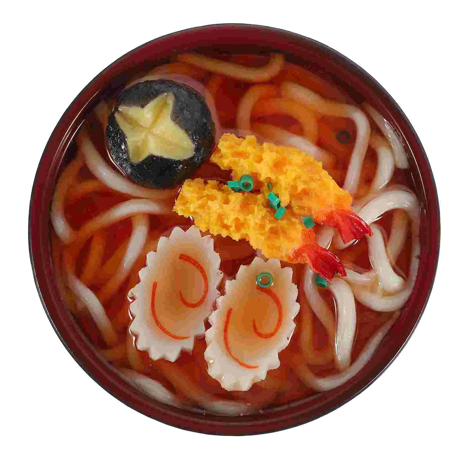 

Ramen Bowl Piggy Bank Tempura Ramen Model Japanese Ramen Bowl Coin Pot Decor