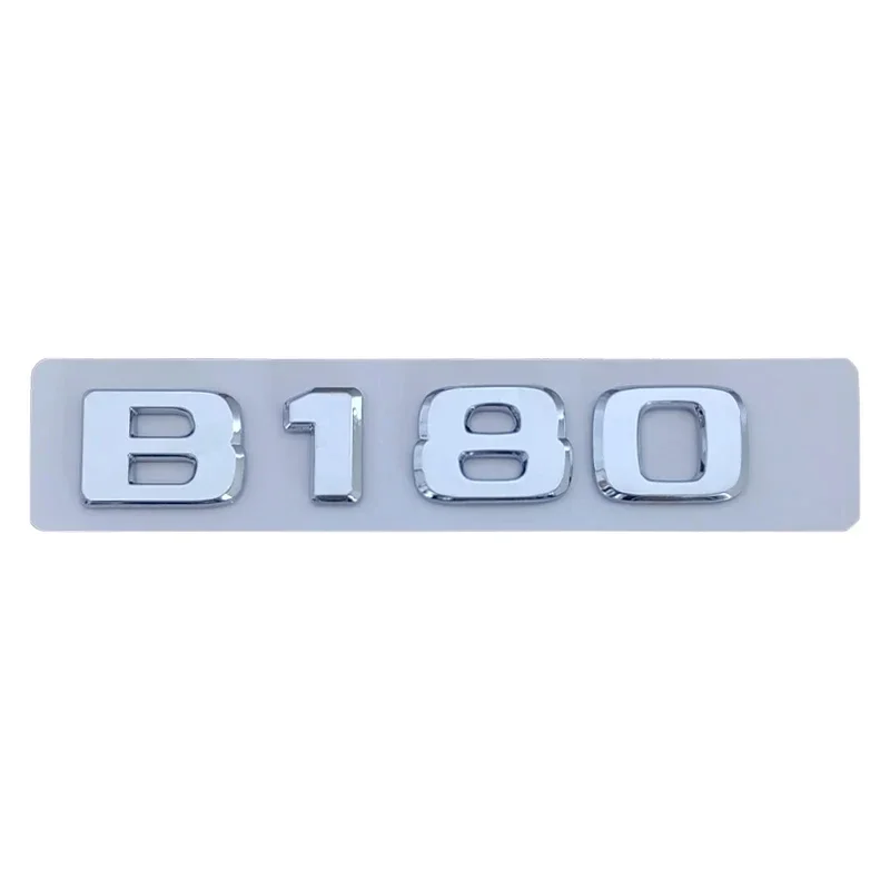 

3D ABS хромированные черные буквы для Mercedes Benz B180 B200 B220 B250 B260 W246 W245 Эмблема багажника автомобиля значок логотип наклейка аксессуары