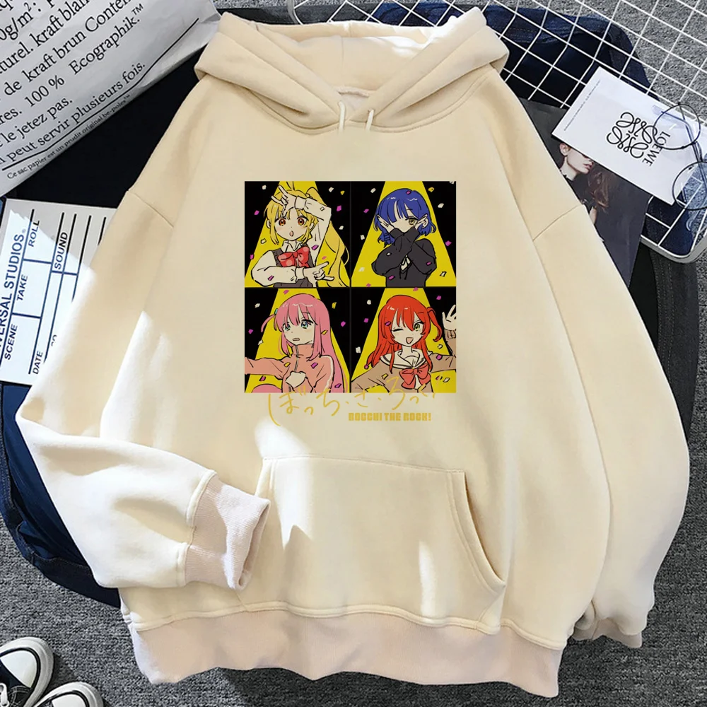 

Толстовки Bocchi the Rock, женская уличная одежда, 2023, эстетичный японский спортивный костюм, женский корейский стиль