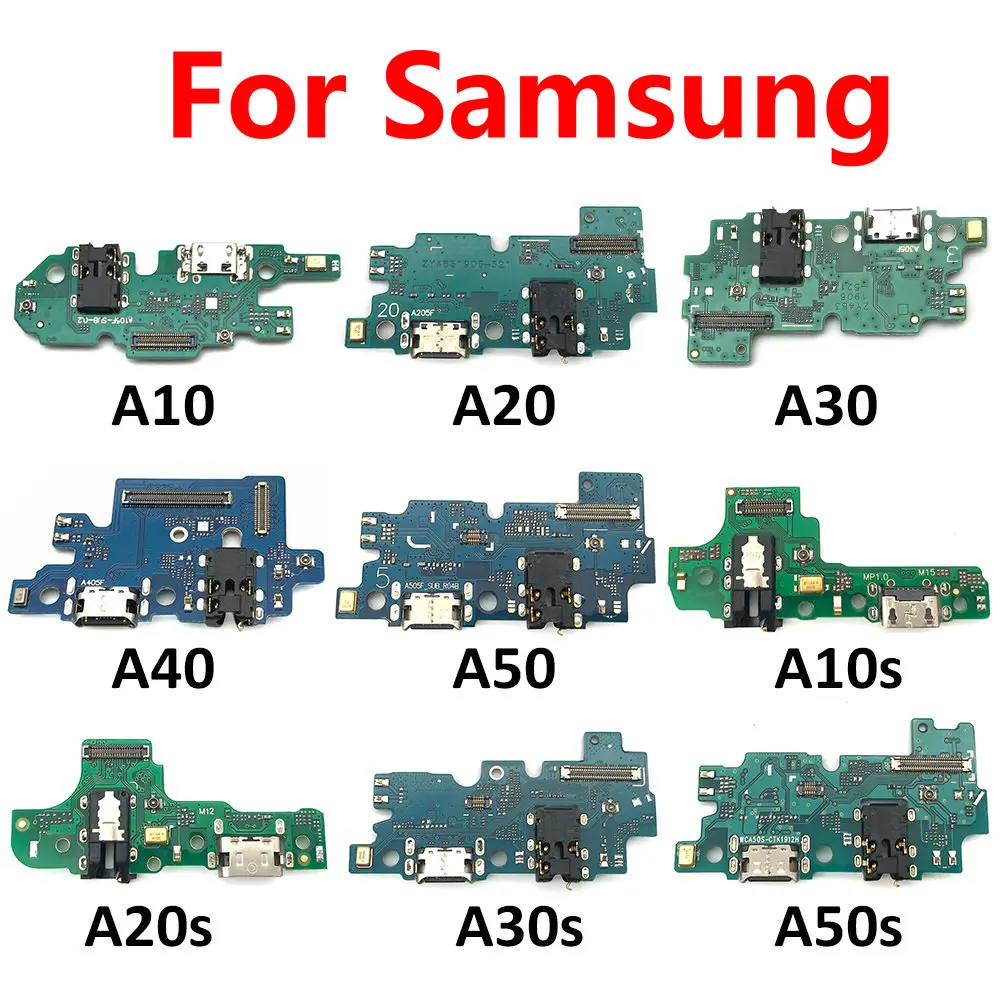 

USB Port Charger Dock Connector Charging Board Flex Cable For Samsung A10S A10 A20S A20 A21S A30S A30 A50S A50 A51 A31 A21