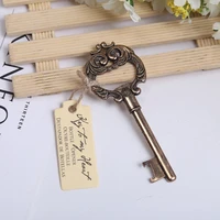 retro key bottle opener owl shape zinc alloy wedding gifts for guests kitchen tools accessories wedding favors bar accessories