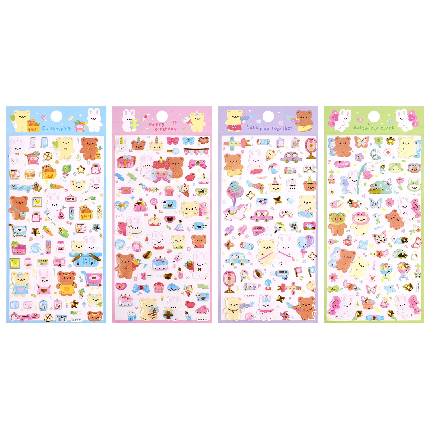 

Хрустальные наклейки мультяшные животные house of novelty