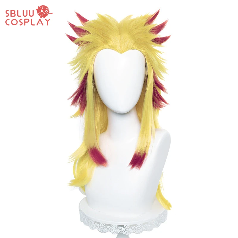 

SBluuCosplay Demon Slayer Cosplay Rengoku Kyoujurou Cosplay Wig