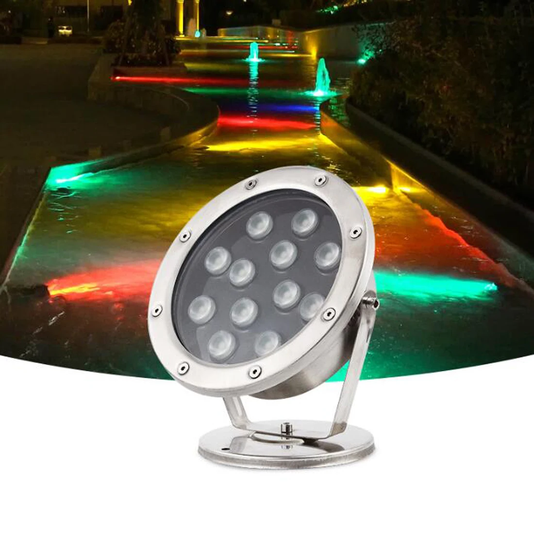 Подводные светильники подводные для рыбного пруда фонтан бассейн с умным