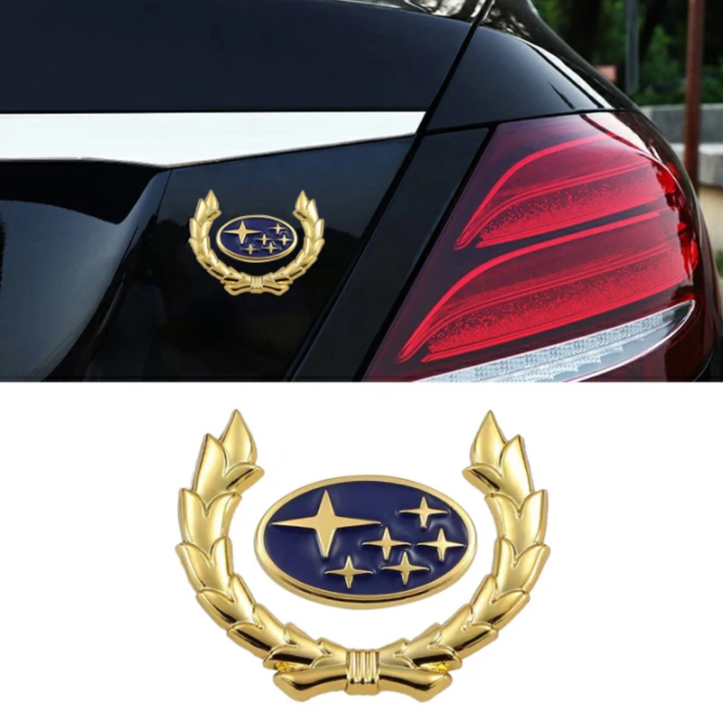 

Car Accessories Trunk Body Sticker Emblem for Subaru Outback Legacy Impreza Forester XV Tribeca STI WRX BRZ Auto Decals Styling