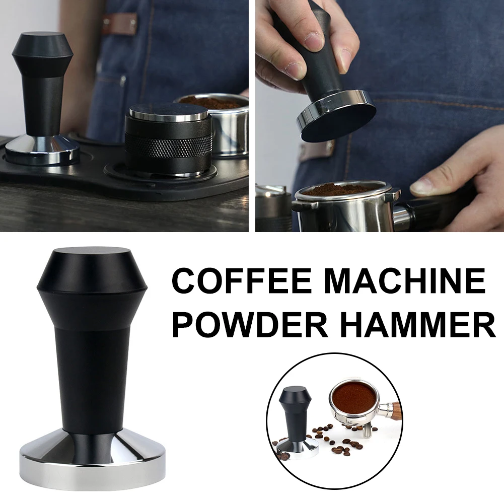 

Coffee Tamper Powder Hammer Pressing ABS Handle Coffee Distributor Espresso Maker Coffee Powder Press Lever Barista Tools New