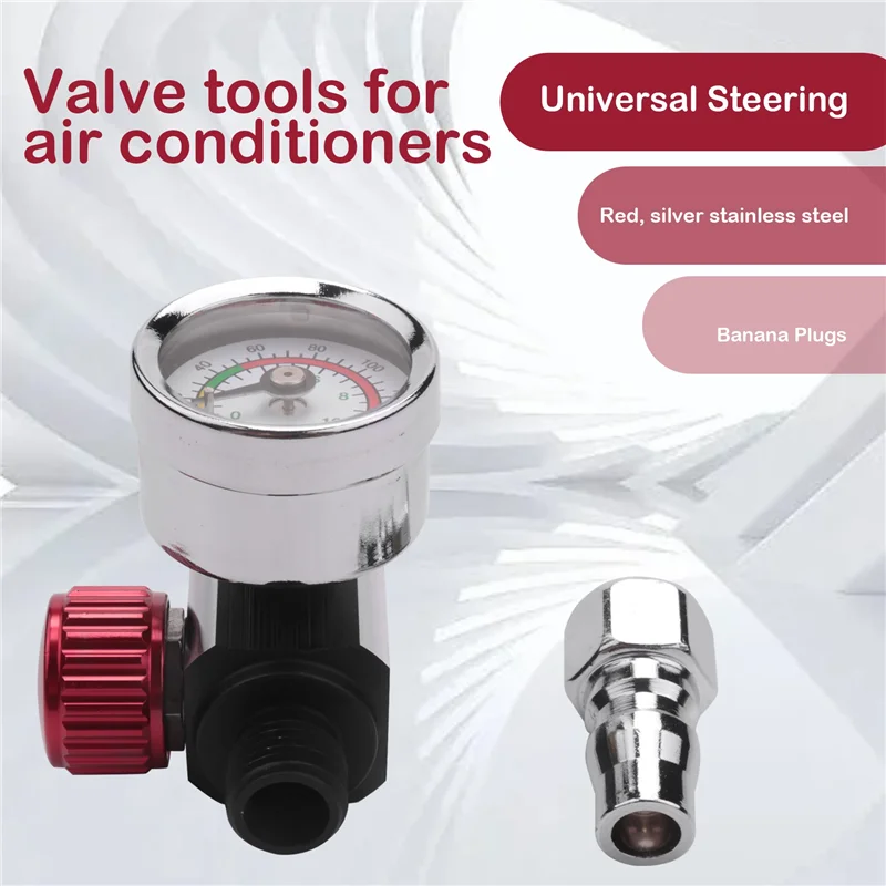 1 шт. 1/4 дюйма Bsp мини-Регулятор воздуха клапан инструмент Прочный Маленький