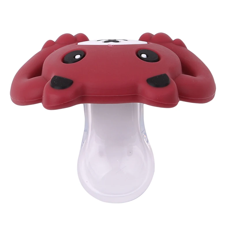 

1Pc Baby Pacifiers Safe Food Grade Abs Silicone Funny Baby Nipples Baby Infant Teeth Soothers Pacifiers Animal Shape New