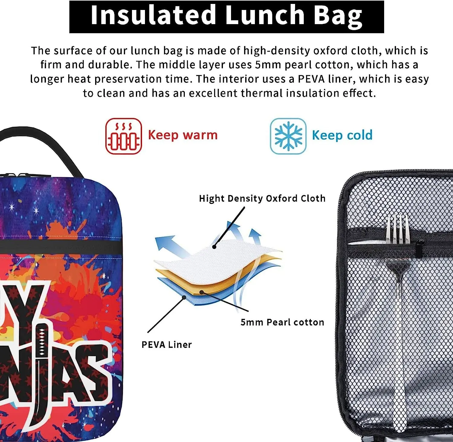 Рисунок 5 - Цветная сумка-тоут для ланча Fire Cool