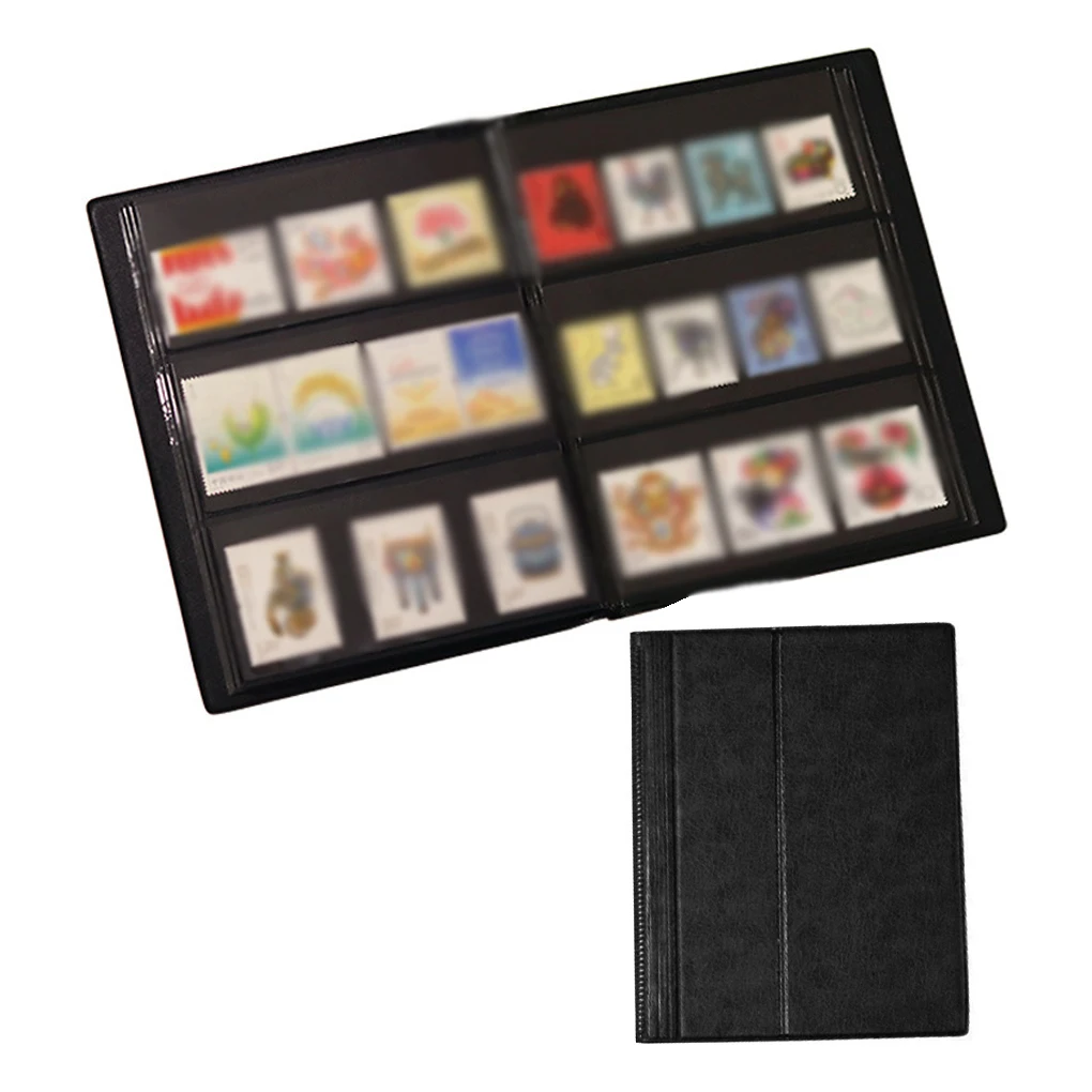 

Stamp Album 10 Pages Collection Book Collecting Money Cash Holder