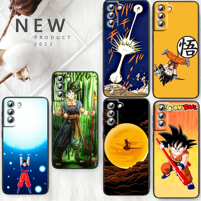 

Toriyama Akira anime dragon ball Phone Case For Samsung S22 S21 S20 Ultra FE S10 S9 S8 Plus 4G 5G S10e S7 Edge TPU Cover