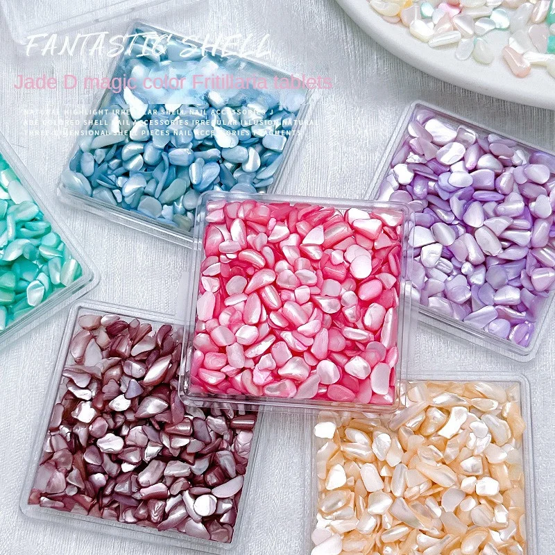 

Fritillaria Manicure Diamonds Beautifully Not Easy To Fall Off Irregular Design Strong And Sturdy Uv Fixed Manicure