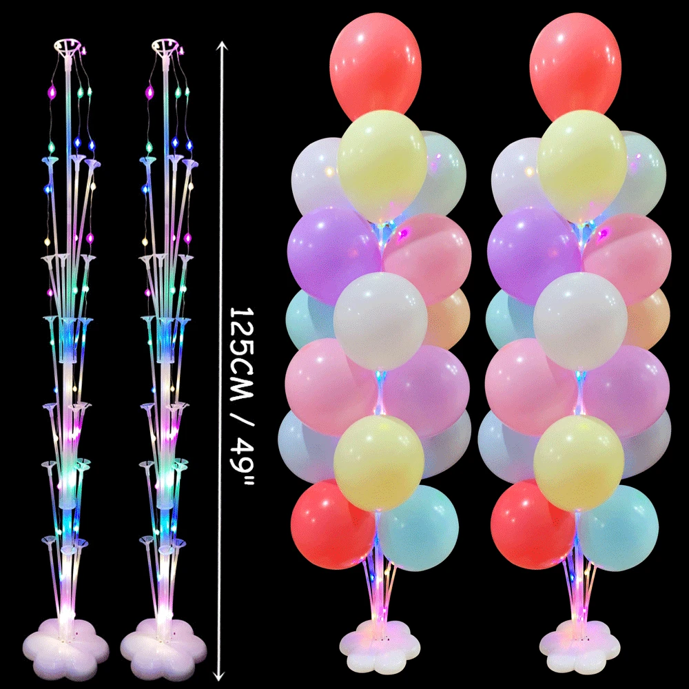 

Balloon Arch Kit Ballon Column Stand for Wedding Birthday Party Decorations Kids Balloons Accessories Eid Decor Ball Baby Shower