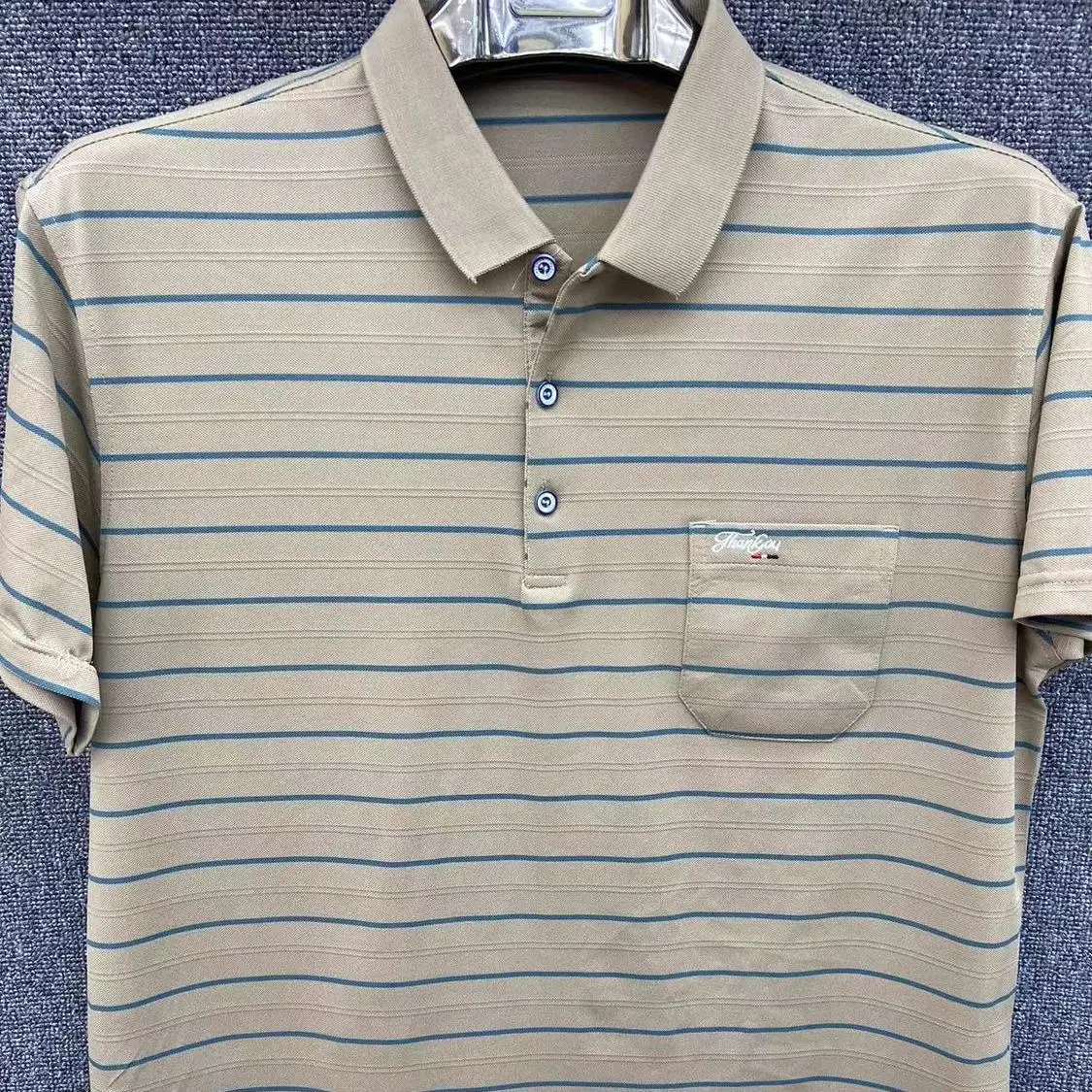 Рисунок 4 - Рубашка-поло мужская в полоску