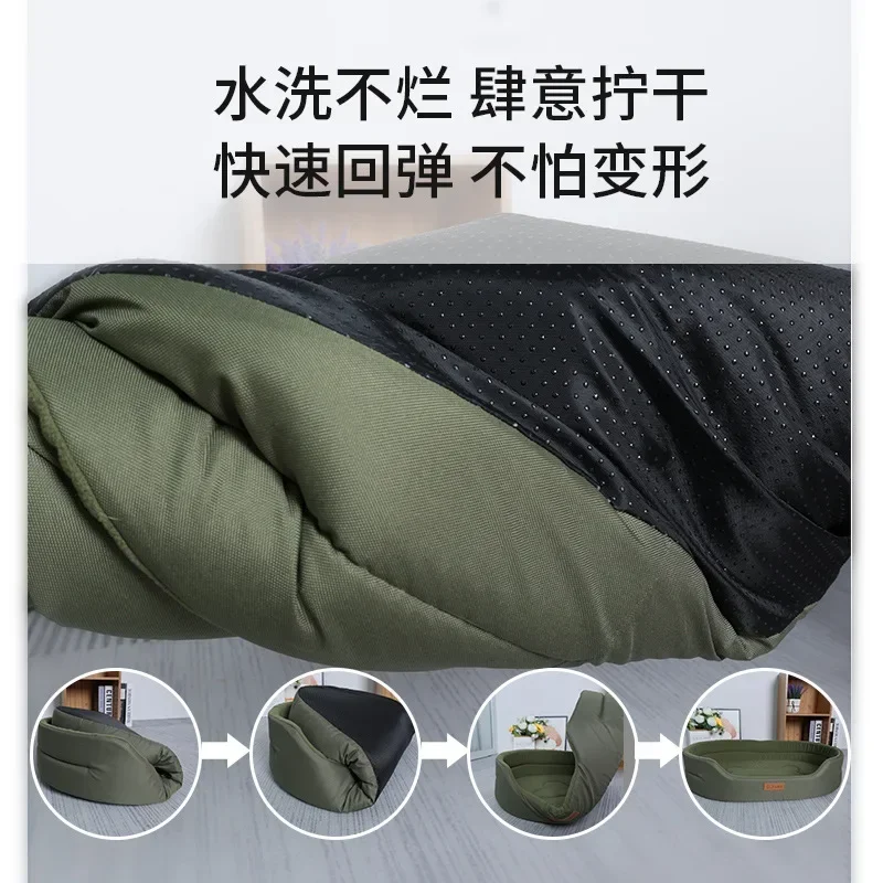 Квадратные кровати для собак Оксфорд квадратная кровать больших размер