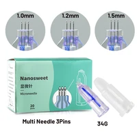 meso inject microneedle 9 pin 5 pin 3pin multi needle nanosoft meso filling injector crystal needle