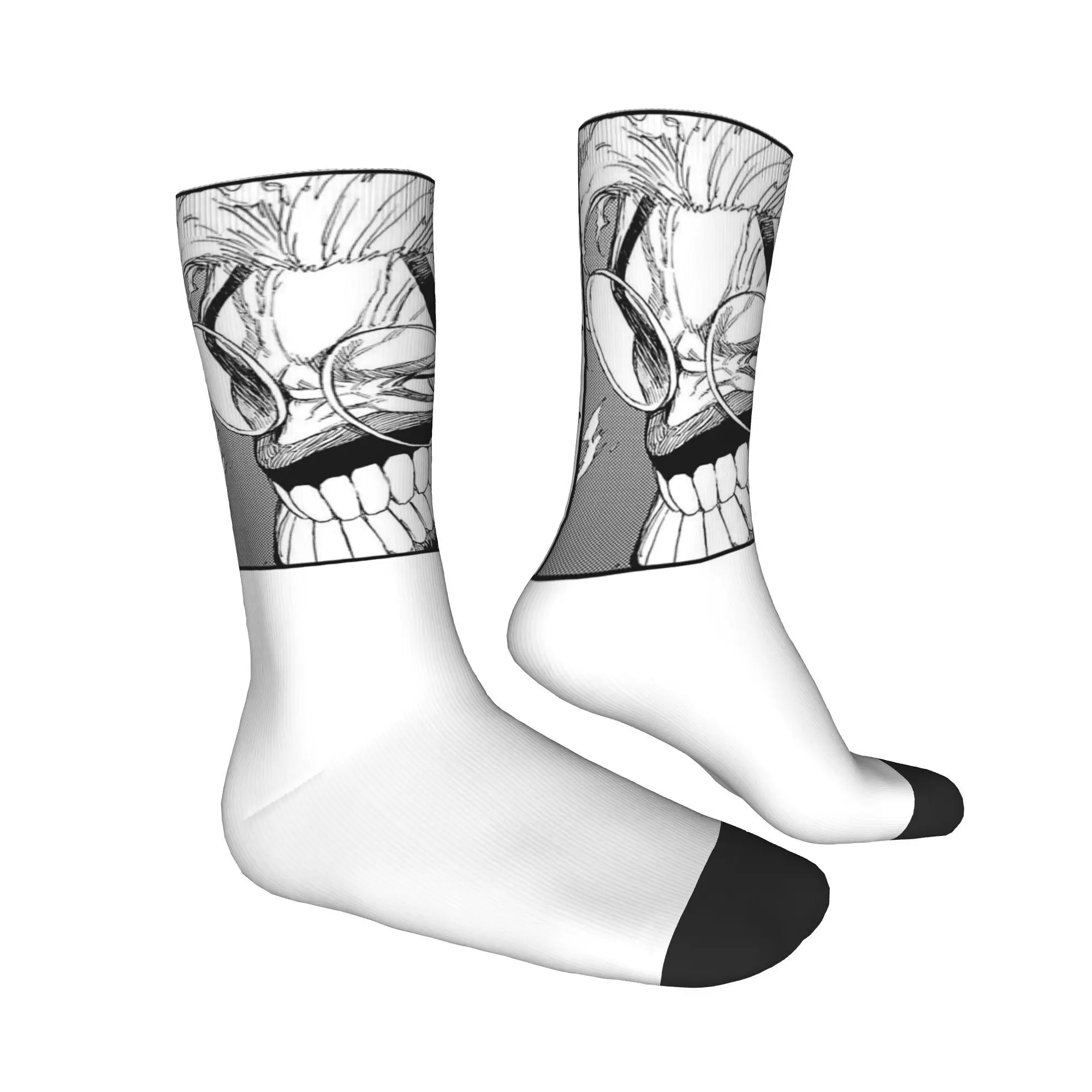 Забавные женские и мужские носки для экипажа крутые Dandadan Anime Okarun уютные Momo Ayase