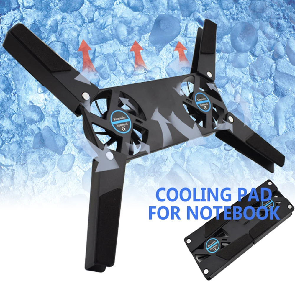 

Rotatable USB Fan Laptop Cooler Cooling Pad for Computer Folding Coller Fan Cooling Pad